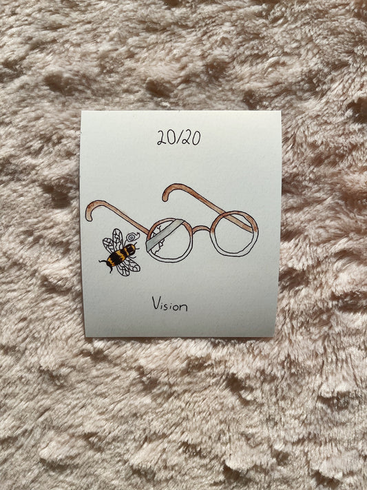 20/20 Vision Sticker