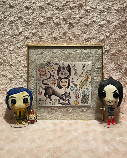 Coraline Flash 5x7