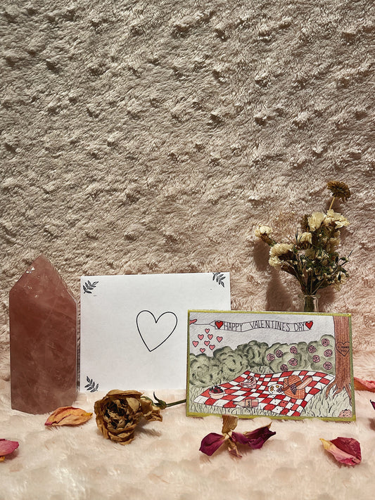 Valentines Picnic Card